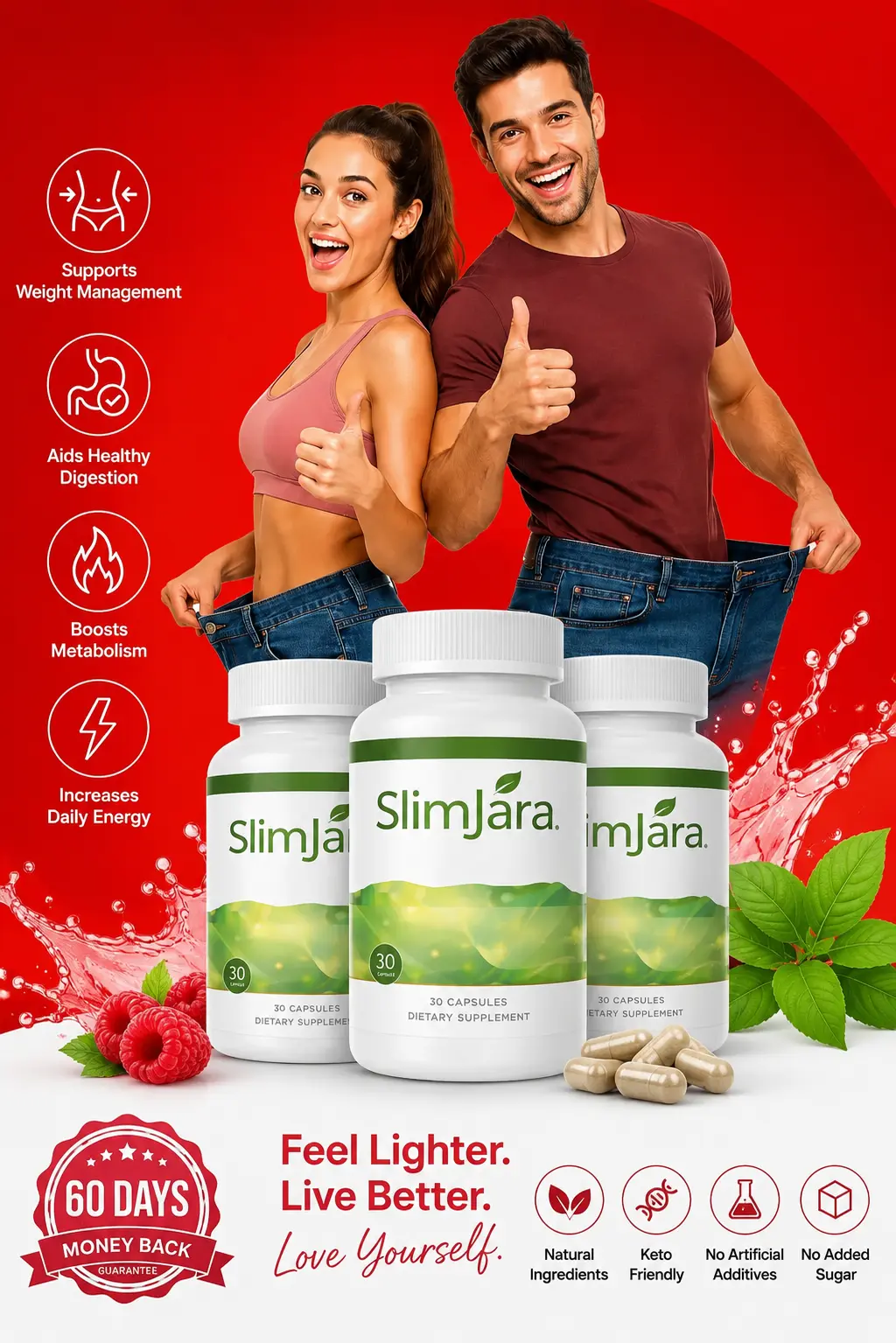 SlimJara Natural Weight Management Supplement